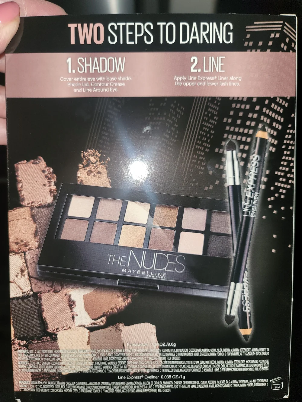 Maybelline The Nudes Eyeshadow Palette - Beige, Brown & Taupe Tones